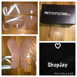 Wrap around sandals!